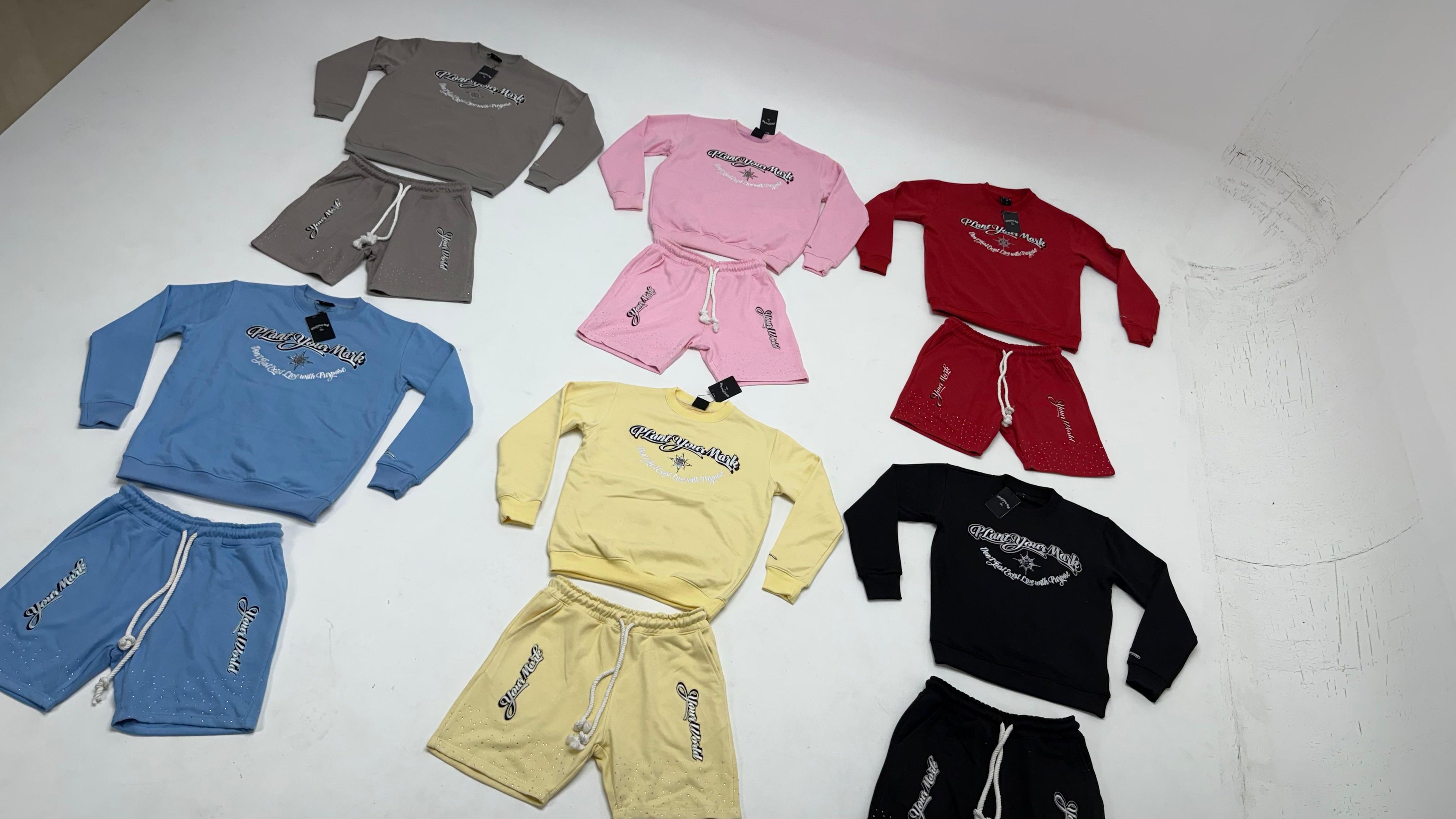 Plant Your Mark 'Intention' Pullover & Shorts Set