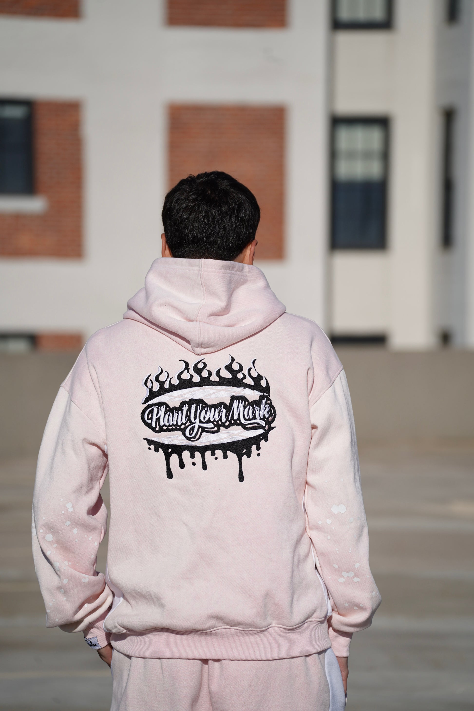 Powder Pink 'Plant Your Mark' Sweatsuit