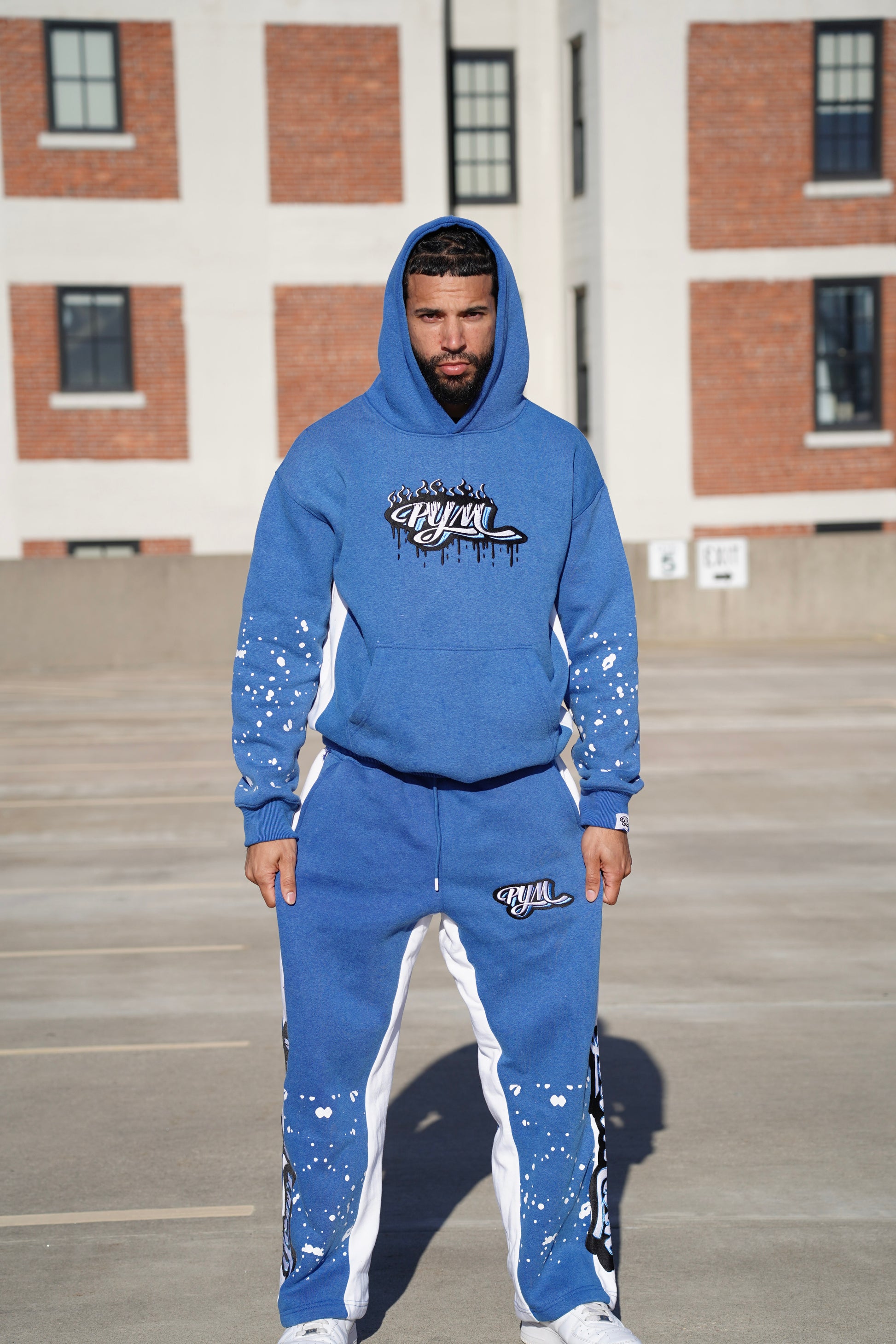 Nipsey Blue 'Plant Your Mark' Sweatsuit